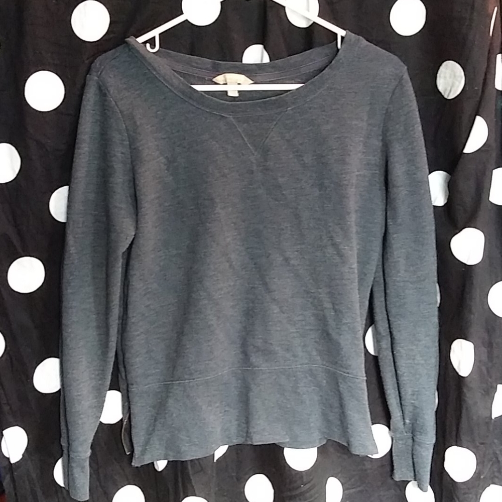 Banana Republic Crewneck Zipper Sweatshirt Size S